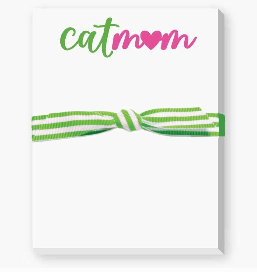 Cat Mom Mini Notepad
