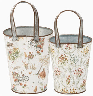 Fall Days Wall Bucket Set