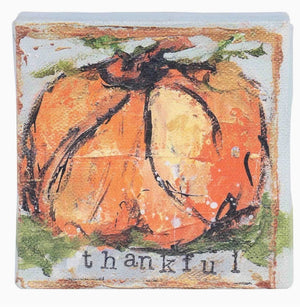 Thankful Pumpkin Canvas