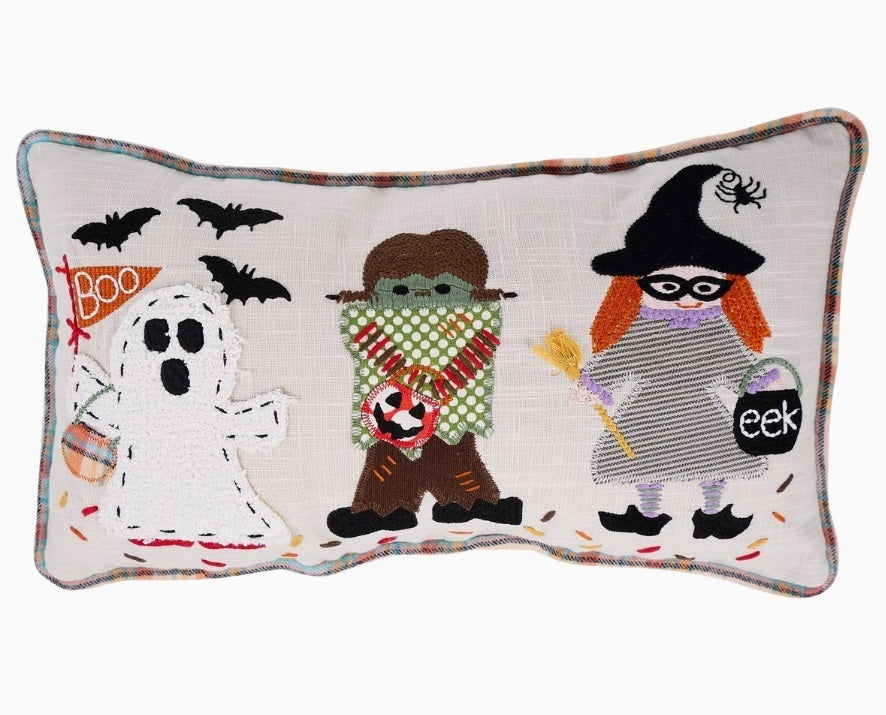 Trick or Treaters Pillow