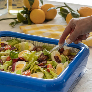 Classic Set - Pan Frame w/Lid & Serving Spoon Denim Blue