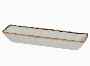 Regency Gold Cracker tray