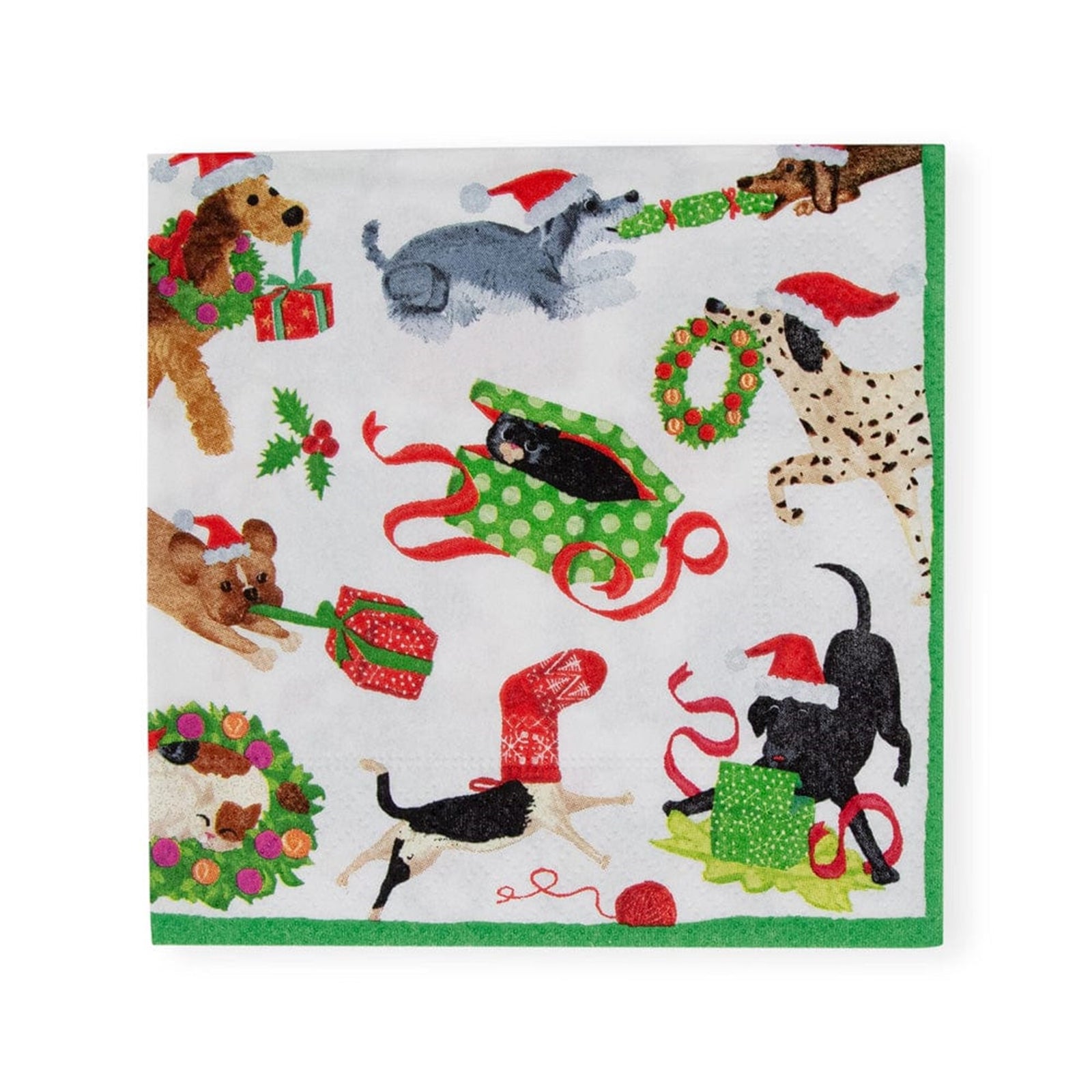 Christmas Mischief cocktail napkin