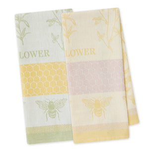 Honey Bee Garden dishtowel assortment