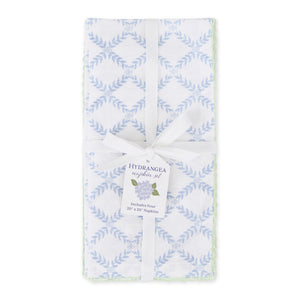 Blue Trellis Napkins - Set of 4