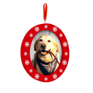 Christmas Pet Double-Sided Photo & Pawprint Ornament Kit