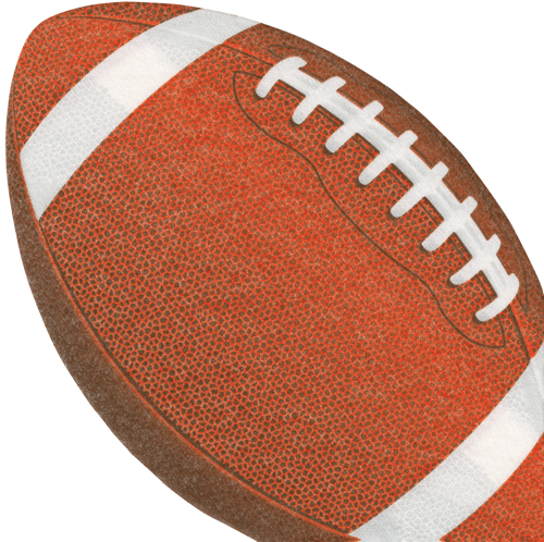 Touchdown! - Football Die-Cut Napkin Luncheon