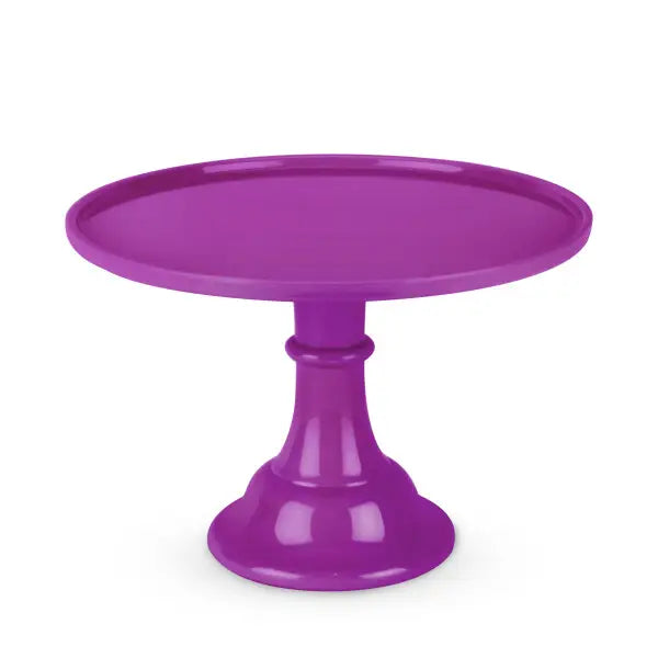 Fuchsia melamine cake stand