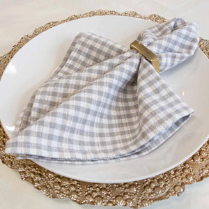 Fulton Napkin Taupe/Cream