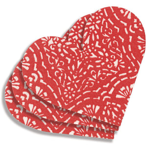 Heart Die Cut Luncheon Napkin