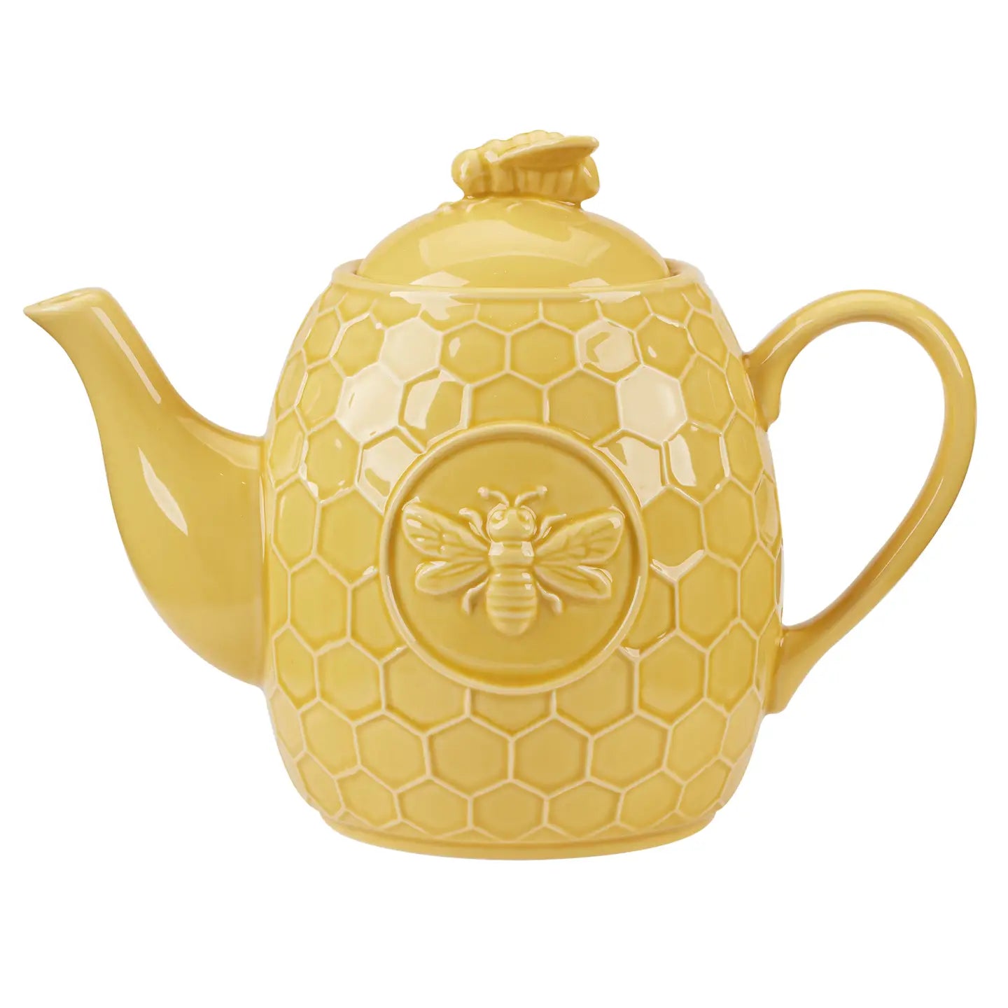 French Bees Embossed Honeycomb Teapot 40 oz.