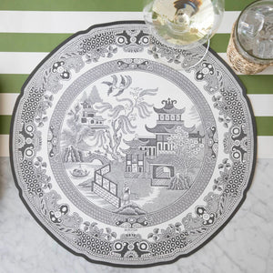 Die Cut Black Willow Plate Placemat -12