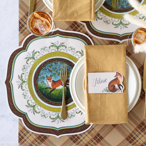 Fanciful Fox Place Card