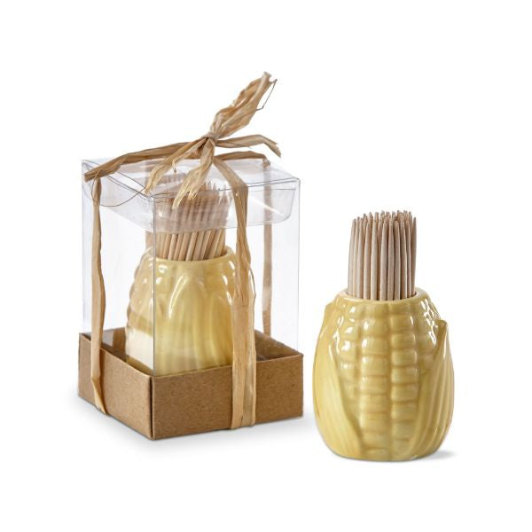 Corn toothpick holder