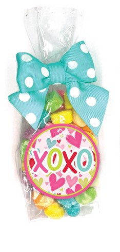 Oh Sugar Valentine candy treat bag XOXO