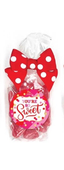 Oh Sugar Valentine candy treat bag You're so Sweet