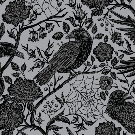Raven Toile Cocktail Napkins