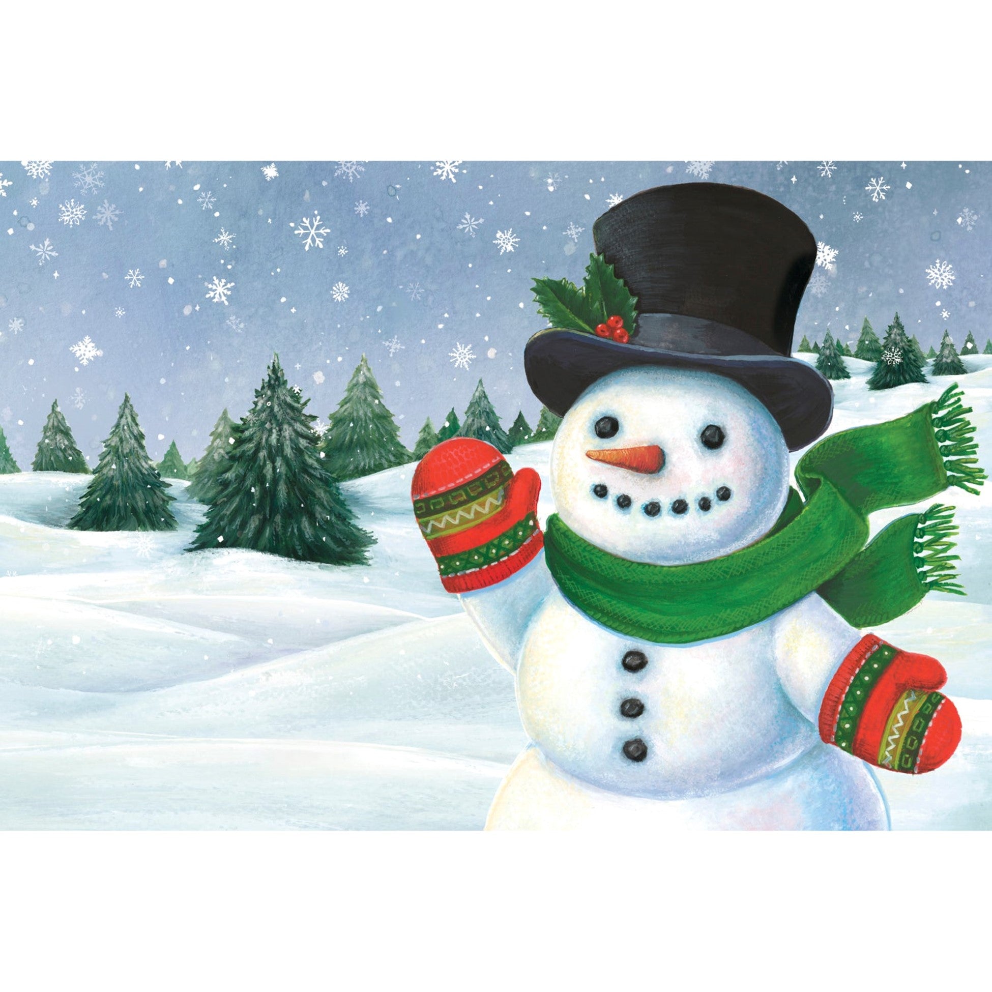Jolly Snowman Placemats