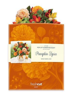 Pumpkin Spice  Pop-up Greeting Cards