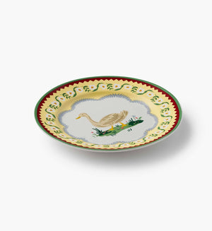 Home Sweet Home Porcelain Dessert Plate Set