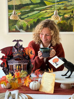 Haunted House Pop-up Greeting Cards
