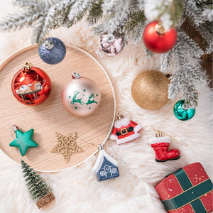 Premium Christmas Ornament Eclectic Bundle Set