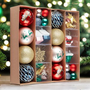 Premium Christmas Ornament Eclectic Bundle Set