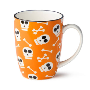 Halloween Pad Print Mugs 6 asst