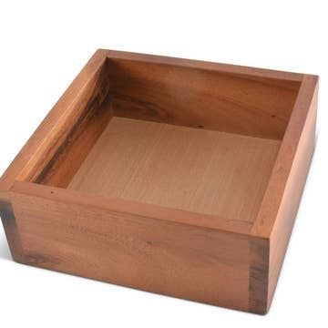 Cocktail Wood Napkin Box