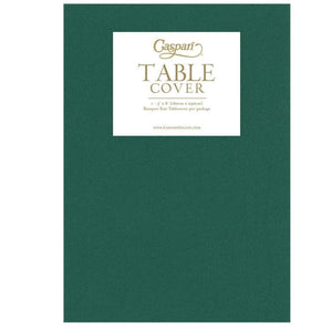 Tablecloth Paper Linen Hunter Green