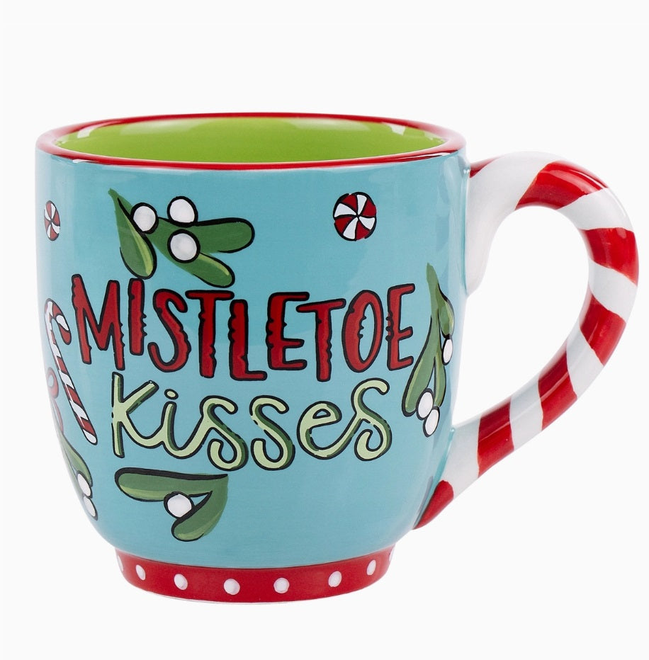 Candy Cane Wishes Mug