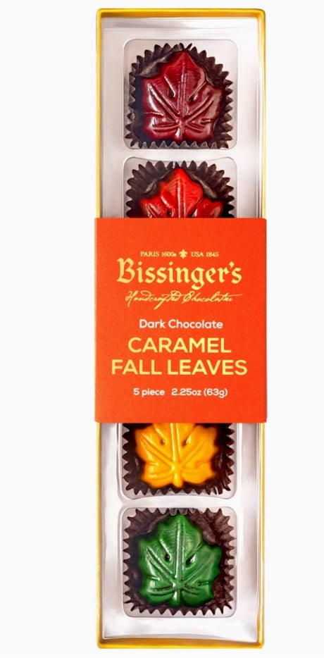 Bissinger's Caramel Fall Leaves Flight - 5 Pc