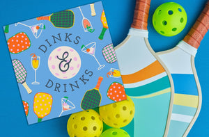 Funny Pickleball Cocktail Napkins | Dinks and Drinks - 20ct