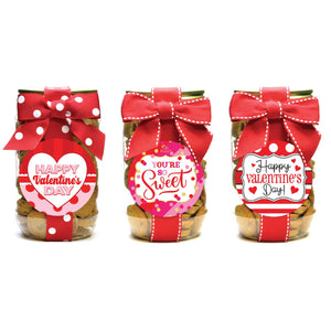 Cookie Pint Jars - Valentine Chocolate Chip