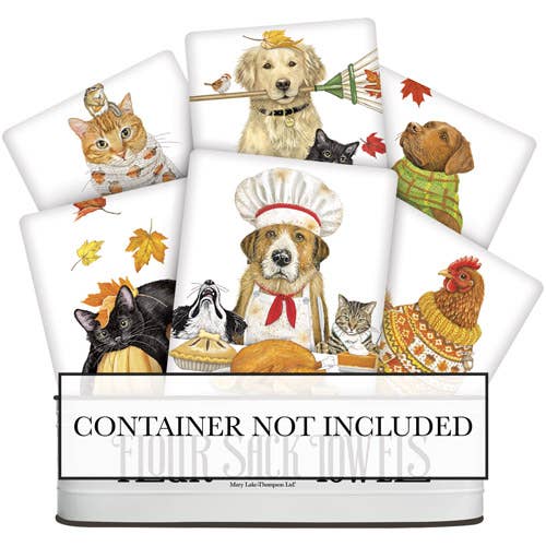 Fall Pets Towel