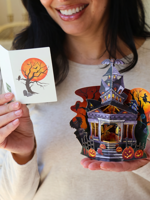 Mini Haunted House Mini Pop-Up Bouquets