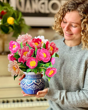 Peony Paradise Pop-up Greeting Cards