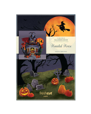 Haunted House Pop-up Greeting Cards