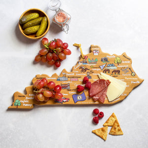Kentucky Cutting Board with Artwork by Fish Kiss™