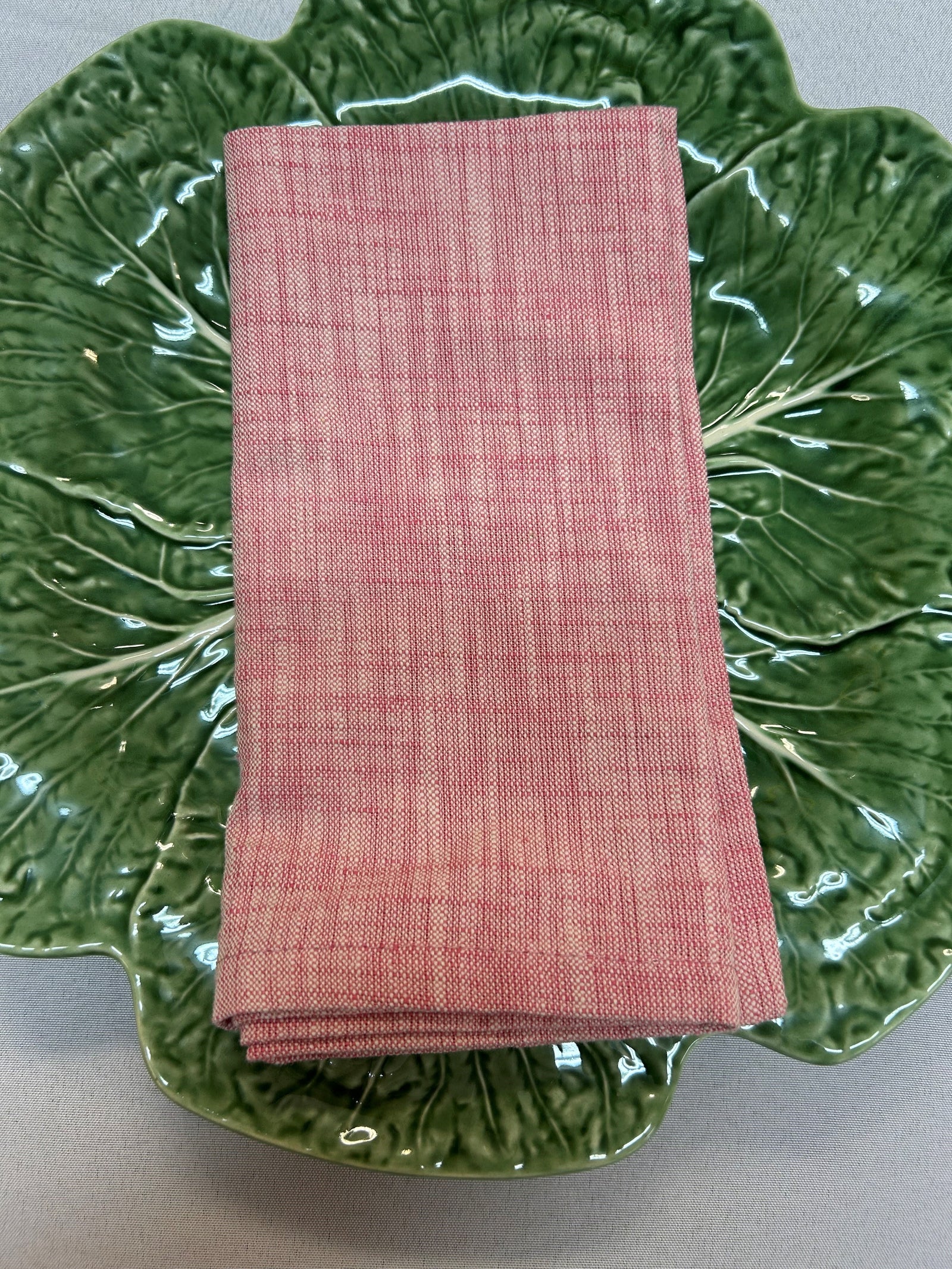 Pink cotton napkin