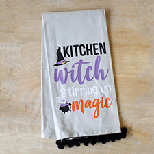 Kitchen Witch Hand Towel