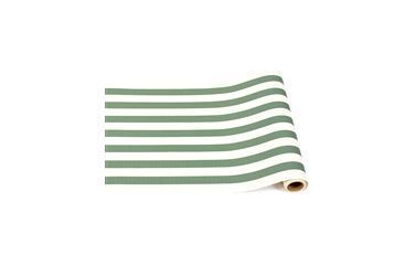 Dark Green Classic Stripe Runner