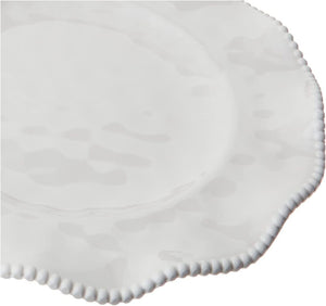 Perlette Cream DInner Plate