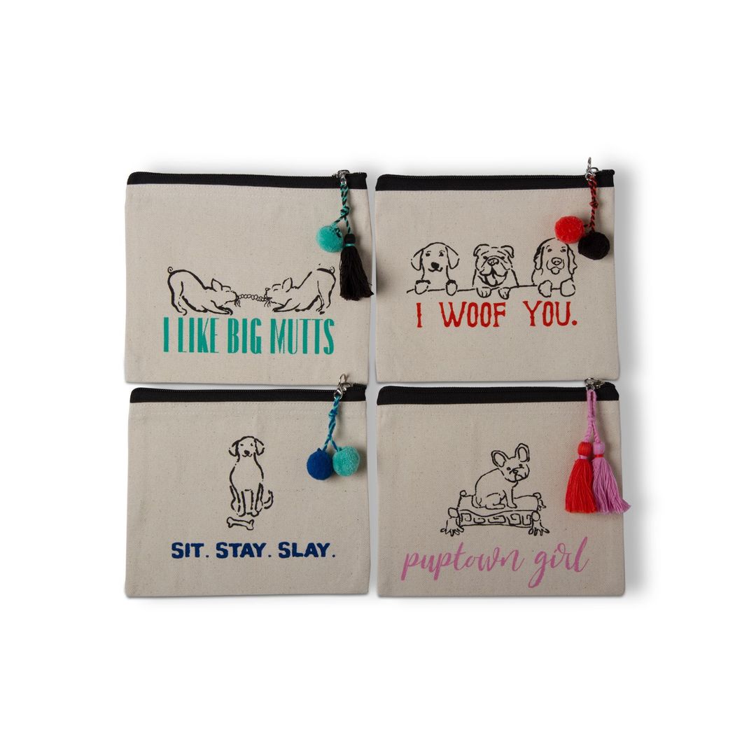 Dog Zip Pouch Asst