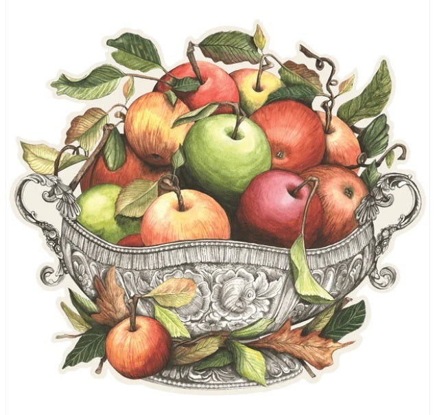 Die Cut Apple Arrangement Placemat