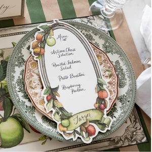 Heirloom Apples Table Card