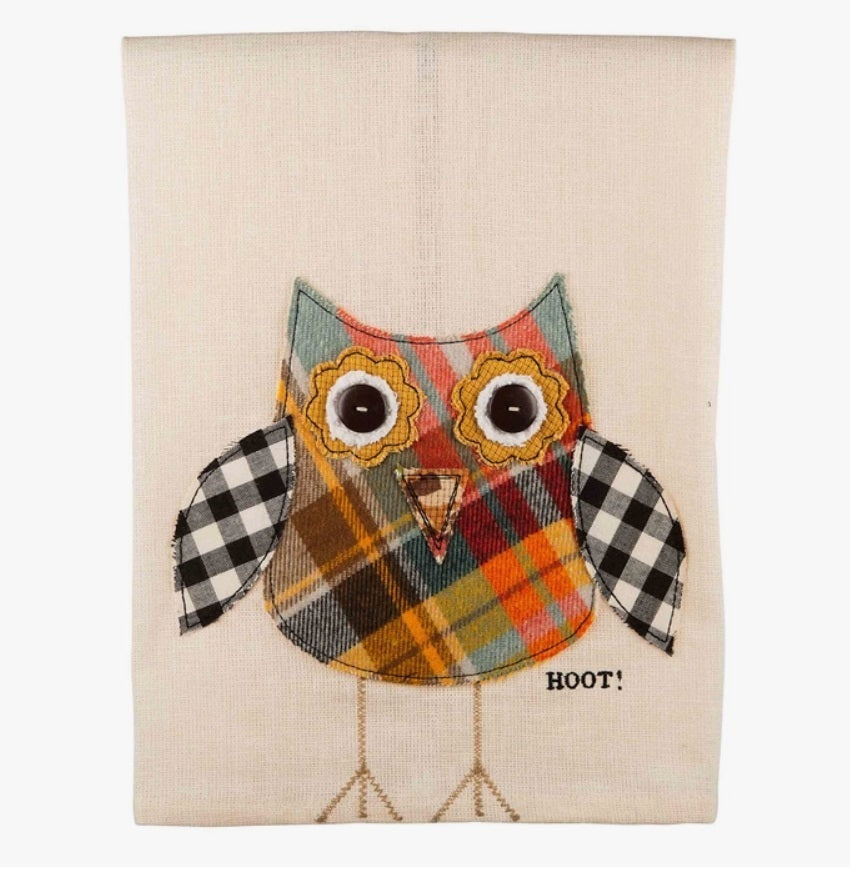 Hoot Owl Tea Towel