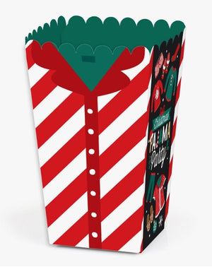 Christmas Pajamas-Popcorn Boxes-12 Ct
