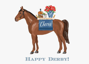 Cheers To Race Day Derby Paper Placemats Pad