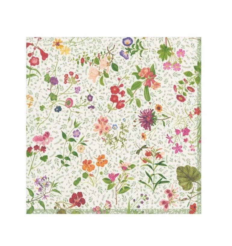 English Country Garden Paper Napkin